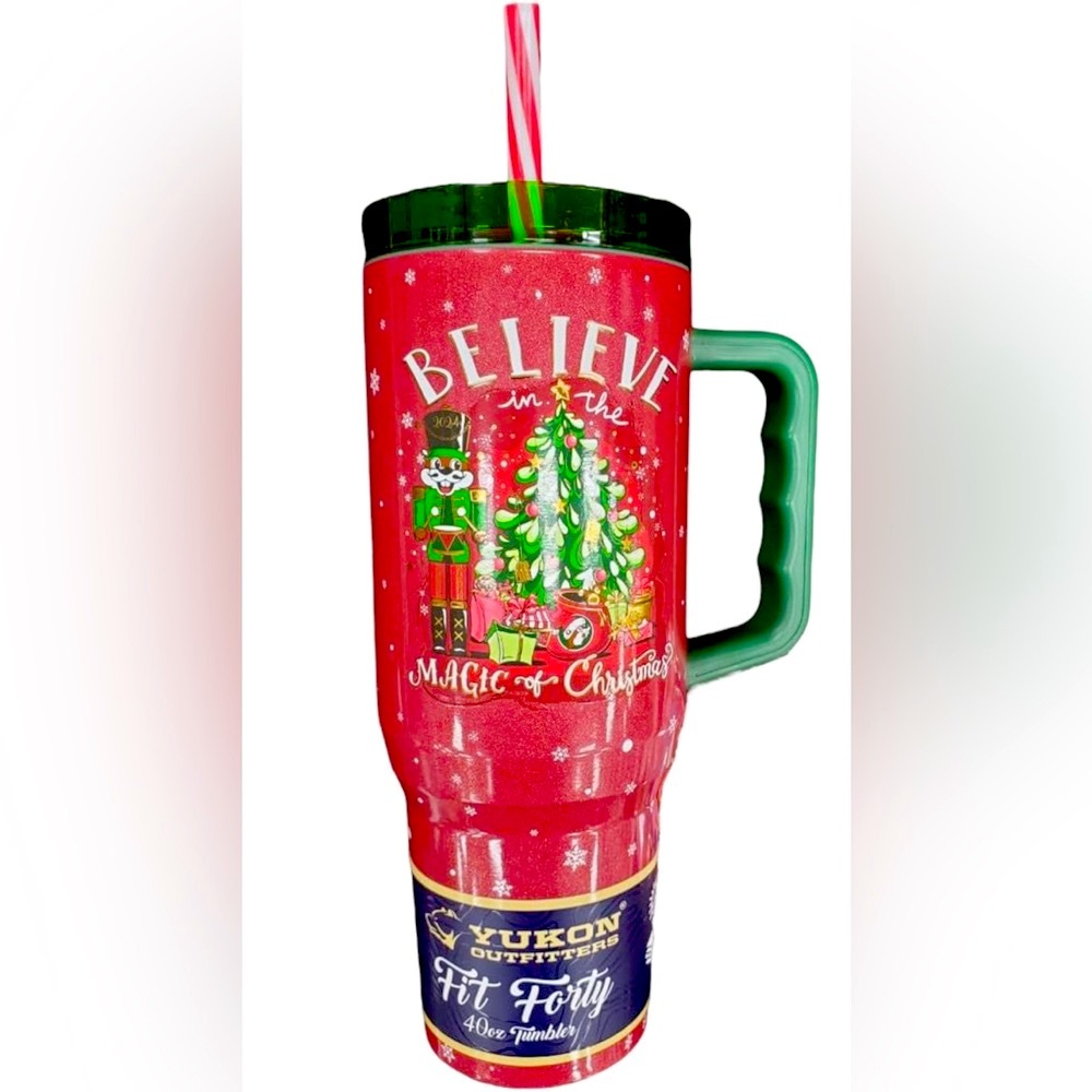 NEW / Buc-ee's  Christmas Tumbler 2024